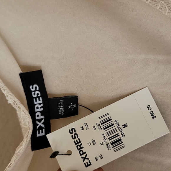 Express Lace Long Sleeve Blouse - Picture 3 of 5